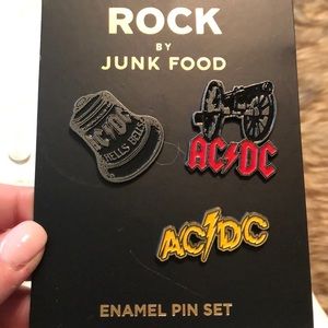 Junk Food NWT ACDC Pins